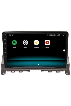 MERCEDES C CLASS C200 ANDROİD 10 MULTİMEDYA CARPLAY 2GB RAM + 32GB HDD NAVİGASYON EKRAN