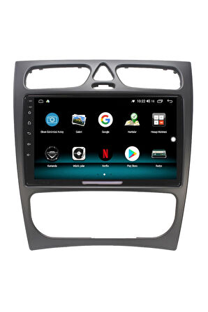 Mercedes Vito Android 10 Carplay Özellikli Navigasyon Multimedya Ekran 2gb Ram + 32gb Hdd