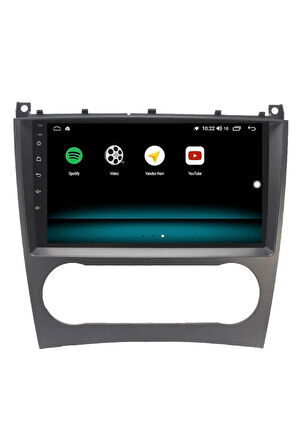 MERCEDES C CLASS W208 ANDROİD 10 MULTİMEDYA CARPLAY 2GB RAM + 32GB HDD NAVİGASYON EKRAN