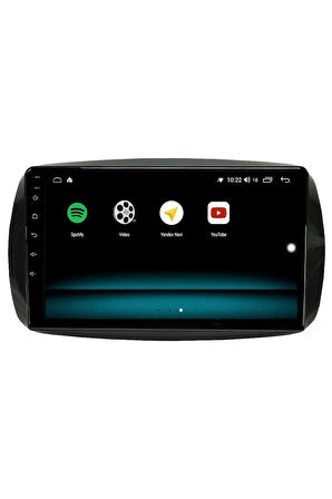 MERCEDES SMART ANDROİD 10 MULTİMEDYA CARPLAY 2GB RAM + 32GB HDD NAVİGASYON EKRAN