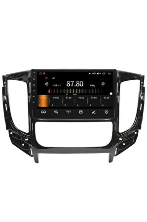 MITSUBİSHİ L200 ANDROİD 10 MULTİMEDYA CARPLAY 2GB RAM + 32GB HDD NAVİGASYON EKRAN