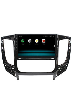 MITSUBİSHİ L200 ANDROİD 10 MULTİMEDYA CARPLAY 2GB RAM + 32GB HDD NAVİGASYON EKRAN