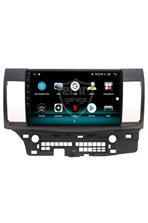 Mitsubishi Lancer Android 10 Carplay Özellikli Navigasyon Multimedya Ekran 2gb Ram + 32gb Hdd