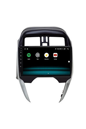 NİSSAN SUNNY ANDROİD 10 MULTİMEDYA CARPLAY 2GB RAM + 32GB HDD NAVİGASYON EKRAN