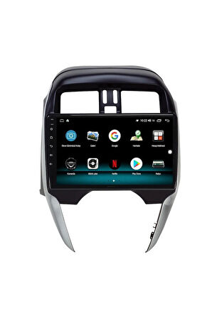 NİSSAN SUNNY ANDROİD 10 MULTİMEDYA CARPLAY 2GB RAM + 32GB HDD NAVİGASYON EKRAN
