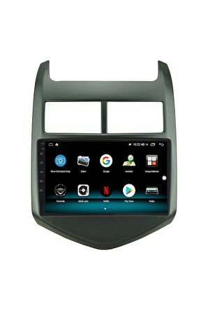 Chevrolet Aveo Android 10 Carplay Özellikli Navigasyon Multimedya Ekran 2gb Ram + 32gb Hdd