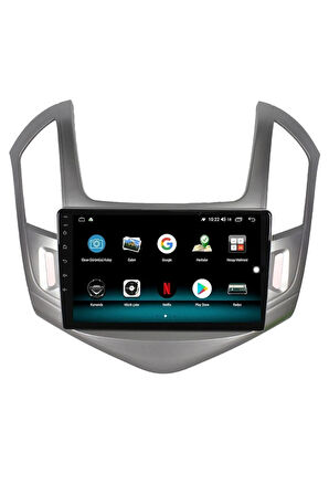 CHEVROLET CRUZE ANDROİD 10 MULTİMEDYA CARPLAY 2GB RAM + 32GB HDD NAVİGASYON EKRAN