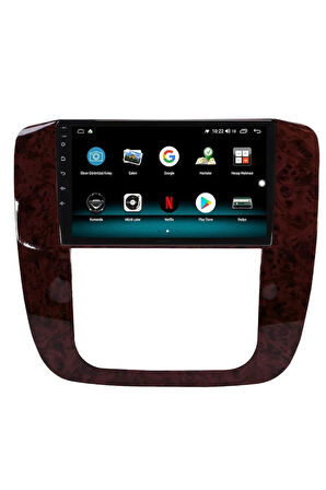 CHEVROLET TAHOE ANDROİD 10 MULTİMEDYA CARPLAY 2GB RAM + 32GB HDD NAVİGASYON EKRAN