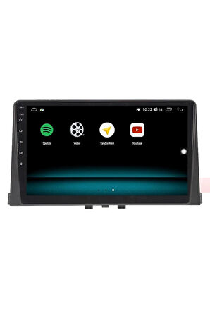 PEUGEOT RİFTER ANDROİD 10 MULTİMEDYA CARPLAY 2GB RAM + 32GB HDD NAVİGASYON EKRAN