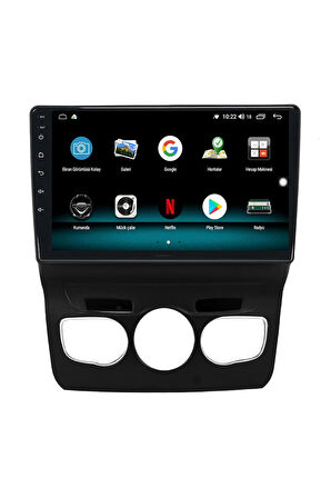 Citroen C4l Android 10 Carplay Özellikli Navigasyon Multimedya Ekran 2gb Ram 32gb Hdd