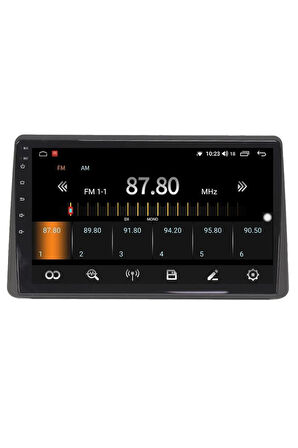 DACİA DUSTER ANDROİD 10 MULTİMEDYA CARPLAY 2GB RAM + 32GB HDD NAVİGASYON EKRAN