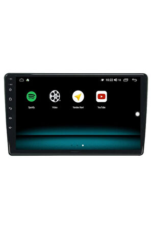 DACİA SANDERO ANDROİD 10 MULTİMEDYA CARPLAY 2GB RAM + 32GB HDD NAVİGASYON EKRAN