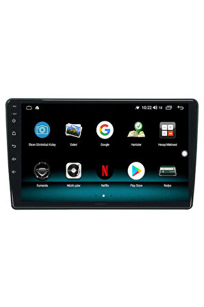 Dacia Logan Android 10 Carplay Özellikli Navigasyon Multimedya Ekran 2gb Ram + 32gb Hdd