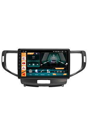 Honda Accord Android 10 Carplay Özellikli Navigasyon Multimedya Ekran 2gb Ram + 32gb Hdd