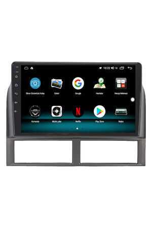 Jeep Cherokee Android 10 Carplay Özellikli Navigasyon Multimedya Ekran 2gb Ram + 32gb Hdd