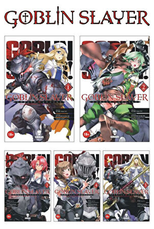 Goblin Slayer - Goblin Avcısı 1-2-3-4-5 Manga Seti - Kumo Kagyu