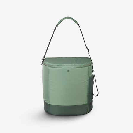 QUECHUA Outdoor Katlanabilir Soğutucu - 30 L - Yeşil - 9 Saat Serin Tutma - 100