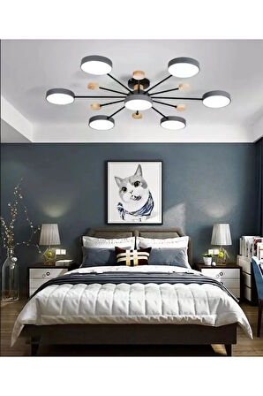 Fixture Ahşap Led Avize