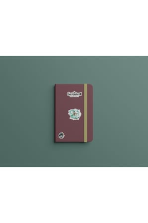 Genshin-venti 2 Li Sticker Set Parlak Kağıt