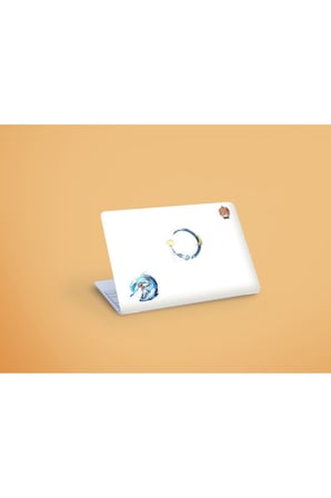 Genshin - Tartaglia 2 Li Sticker Set Parlak Kağıt