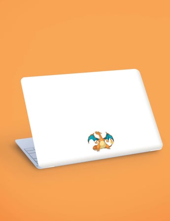 Charizard - Pokemon - sticker - parlak kağıt 2'li set