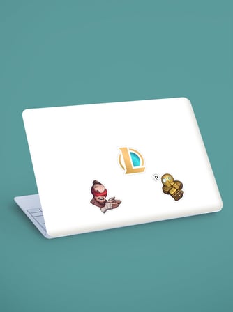 LOL - league of legends - icons - lol sticker  set 2 ' li - oyun sticker - süsleme - başarı ödül çıkartmaları