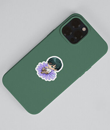 Rin İtoshi-BlueLock-parlak kağıt -2li sticker set-telefon süsleme Blue Lock etiket