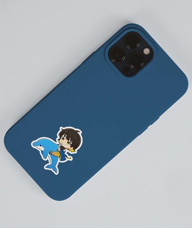 Meguru Bachira-BlueLock-parlak kağıt -2li sticker set-telefon süsleme Blue Lock