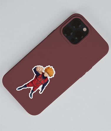 Rensuke Kunigami 2 Li parlak kağıt sticker seti telefon süsleme etiketleri futbol anime BlueLock