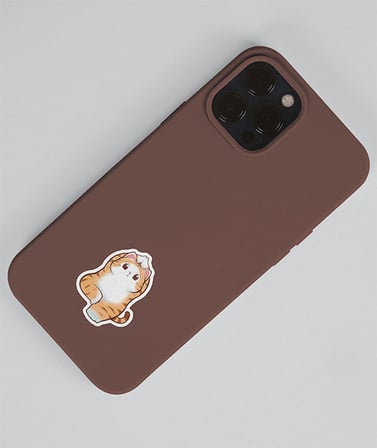 kedi çıkartmaları-2 Li - -mat kağıt-Sevimli Kedi etiketleri -kawai cat -sevimli sticker -Telefon süslemeleri