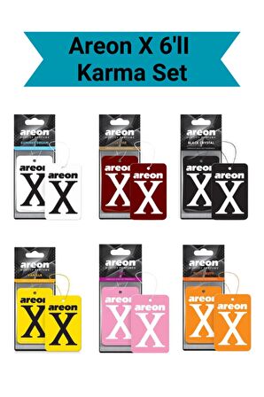 X Süper 6'lı Karma Set