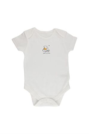 Bebek Disney Winnie The Pooh %100 Pamuk 7'li Bodysuit / Zıbın