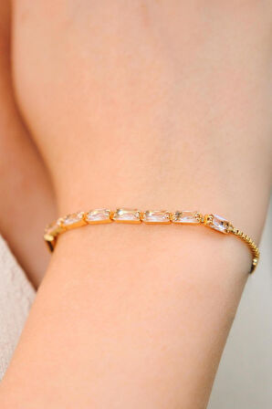 Altın Kaplama Baget Su yolu Ayarlanabilir Çelik Bileklik