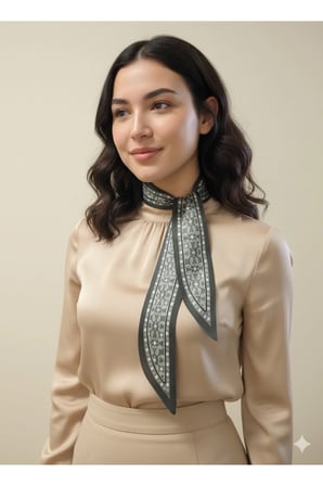 Elegance Fular Bandana – Estascarf 100x6,5 cm