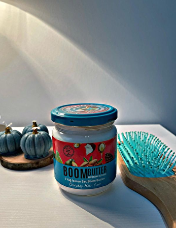 keratin saç maskesi BOOM BUTTER Güçlendirici Onarıcı Keratin Saç Maskesi 190 ML