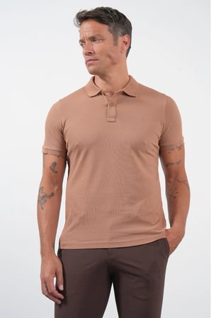 Vizon Polo Yaka Pike Kısa Kol Slim Fit Pamuklu Hediye Kutulu Tişört 1011260169