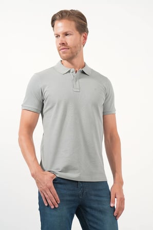 Haki Polo Yaka Pike Kısa Kol Slim Fit Pamuklu Hediye Kutulu Tişört 1011260169