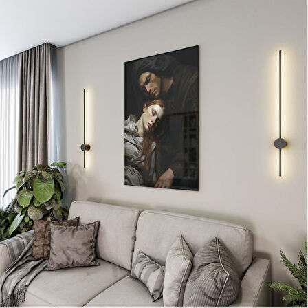 Sanatsal Cam Tablo - Rönesans - Dikey Motif 15-003