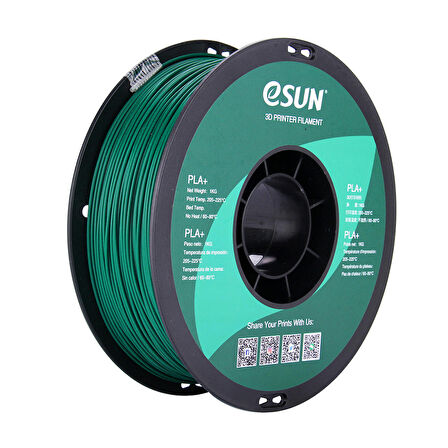 eSUN YEŞİL Filament PLA + 1,75 mm 1 kg