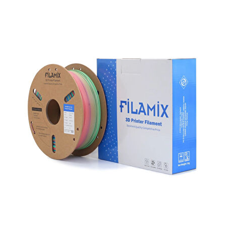 Filamix Rainbow (Gökkuşağı) Filament Pla Plus 1.75mm 1 kg