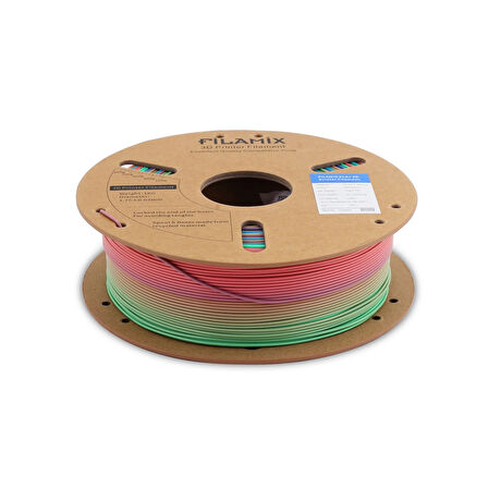 Filamix Rainbow (Gökkuşağı) Filament Pla Plus 1.75mm 1 kg