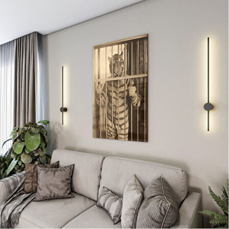 Hayvan Cam Tablo - Sevimli Dostlar Hapishanede - Dikey Motif 05-070