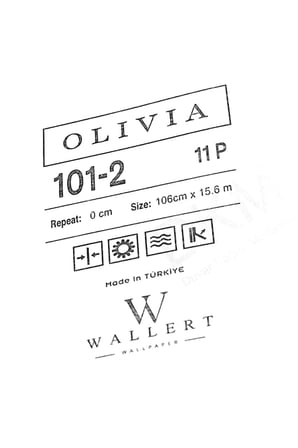 dikey keten dokulu duvar kağıdı 101-2 | wallert olivia, açık gri / gümüş gri, kağıt taban taban + vinil kaplama - 16.5 m²