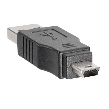 STC-0480 5 Pin Usb Erkek Mini Usb Çevirici 5 Li Paket