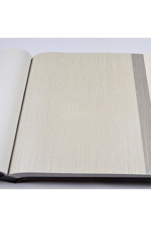 dikey keten dokulu duvar kağıdı 101-3 | wallert olivia, açık krem / ekru, kağıt taban taban + vinil kaplama - 16.5 m²