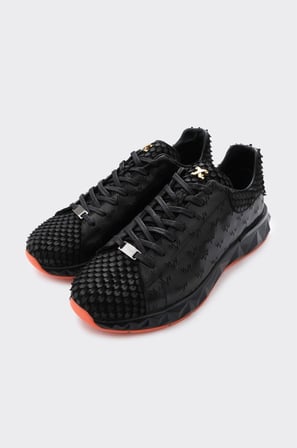 Hakiki Deri Bağcıklı Erkek Sneaker