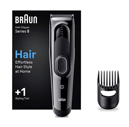 Braun Series 5 HC5310 Erkekler İçin 17 Uzunluk Ayarına Sahip Saç Kesme Makinesi