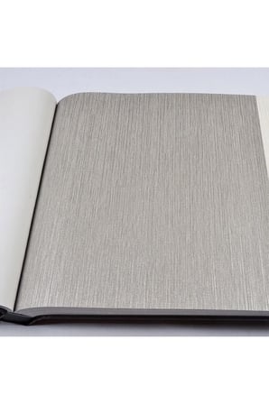 dikey keten dokulu duvar kağıdı 101-4 | wallert olivia, orta gri / vizon gri, kağıt taban taban + vinil kaplama - 16.5 m²