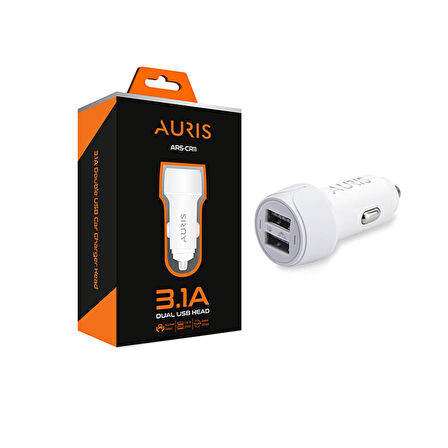 3.1A ÇİFT GİRİŞ USB ARAÇ BAŞLIK CR11