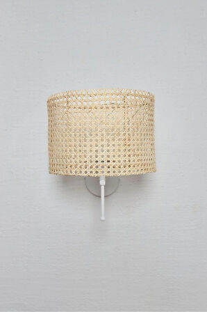 Hazeran E27 Ampül Kablolu Aplik - Alt Beyaz